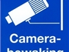 Camerabewaking pictogram, zelfklevend