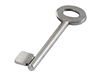 Sleutel metaal voor overvalknop (art.nr. 002401 / 002402)