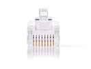 RJ45 connector t.b.v. Solid Cat5 UTP x 10 (zakje)